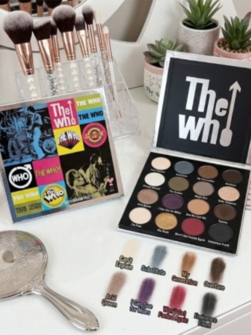 CAI Beauty The Who 16 Color Eyeshadow Palette Limited Edition Matte Shimmer